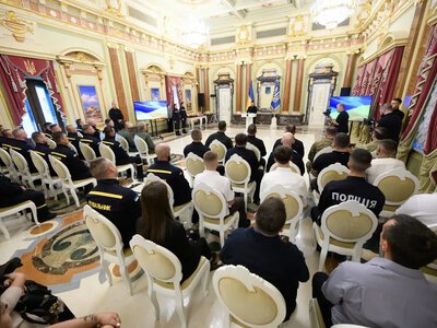 Зеленський відзначив 56 тисяч рятувальників ДСНС України