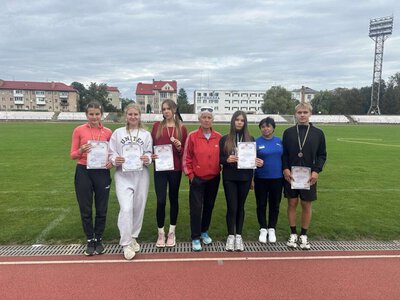 Луцьк: Ковельські легкоатлети здобули 5 бронзових медалей на чемпіонаті