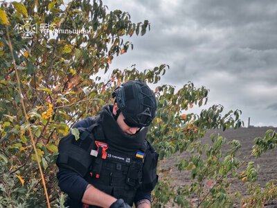 У посадці поблизу Бережан виявили вибухонебезпечний предмет
