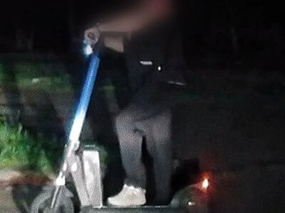 П'яний на електросамокаті: у Луцьку патрульні склали протокол на 36-річного чоловіка