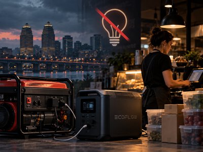 Генератори, EcoFlow та запаси: як бізнес у Дніпрі готується до можливих блекаутів