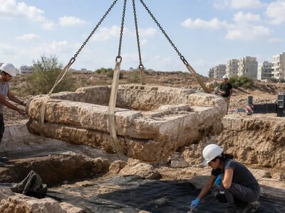 В Ізраїлі перемістили 25-тонну мікву часів Другого храму — Jerusalem Post