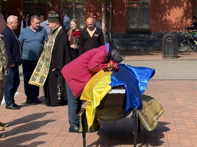  Ніжинщина попрощалася із захисником Сергієм Самошиловим 