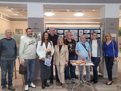 У Кременчуці відкрили ювілейну виставку художниці Оксани Бойко