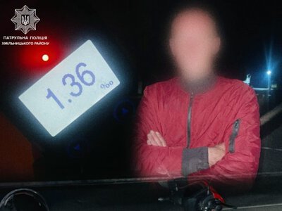 У Калинівці водій електроскутера під час комендантської години мав 1,36 проміле алкоголю
