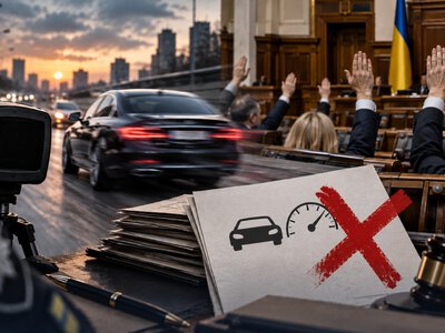 Штрафи за перевищення швидкості залишаться без змін: чому Рада не підтримала підвищення