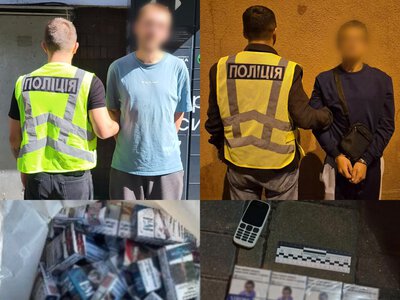 У Києві затримали крадіїв тютюнового кіоску