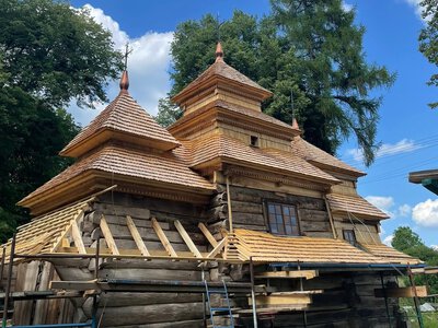 Церкву XVII століття на Львівщині частково відреставрували