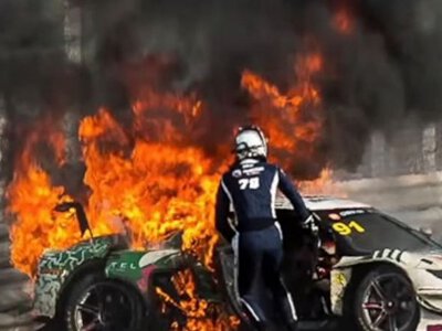 Команди бойкотують China GT після аварії, під час якої гонщика врятували з палаючої Ferrari (ВІДЕО)