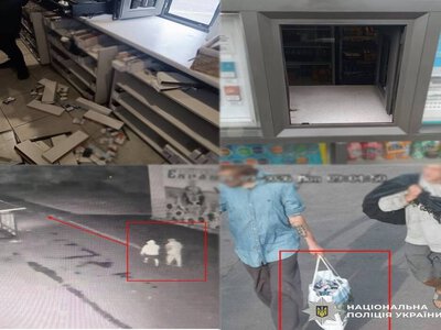 Чоловіки влаштували наліт на тютюновий кіоск у Києві: поліція показала, якої шкоди було завдано