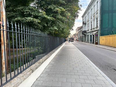 У Чернівцях після реставрації встановили огорожу Палацу дітей та юнацтва
