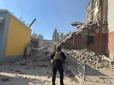 Обстріл Слов’янська: пошкоджені будинки, магазин і ринок (фото)