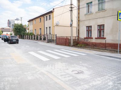 У Тернополі завершили ремонт вулиці Івана Горбачевського