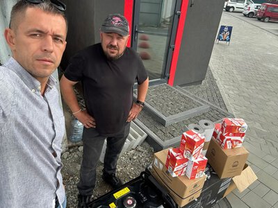 Волонтери «Української команди» на Збаражчині закрили черговий запит військових
