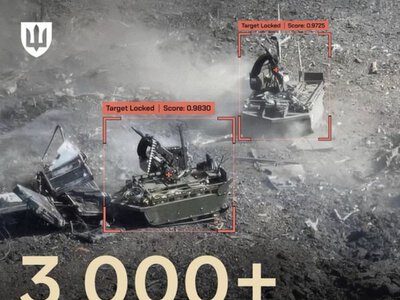 Понад 3 000 російських наземних роботизованих комплексів уразили українські підрозділи безпілотних систем із початку року