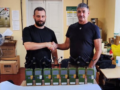 Станіславська громада отримала 8 детекторів дронів “Дзиґа”