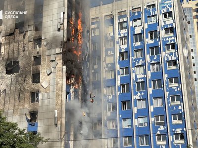 Росія вдарила реактивним дроном по центру Одеси: семеро людей поранені