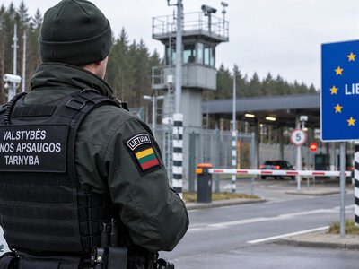 Росіянин уплав дістався з Калінінградської області до Литви і попросив притулку