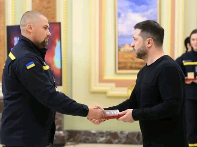 Олександр Піскун із Білозерки отримав високу відзнаку ДСНС