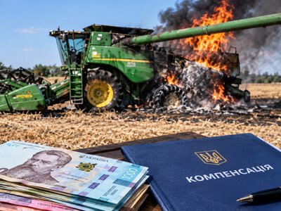 Уряд підтримав аграріїв та бізнес Дніпропетровщини: за пошкоджену або знищену техніку можна отримати компенсацію