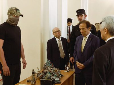 Експерти з ГУР показали делегації з Японії компоненти північнокорейської балістичної ракети