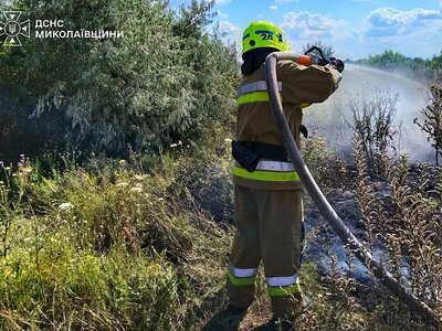 На Миколаївщині під час гасіння трави знайшли тіло жінки