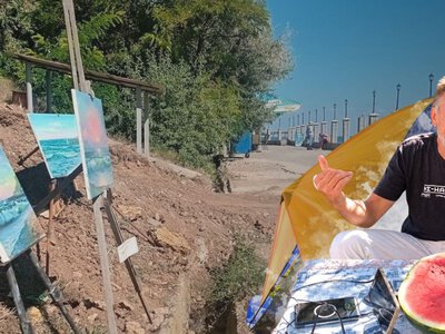 Художник, який пережив окупацію в Херсоні: “Я намалював усе, чого більше немає”