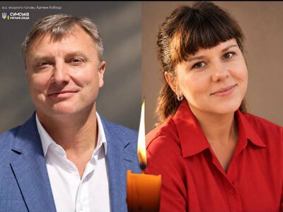Завтра Суми прощатимуться з Аллою Корнієнко та Романом Трепаліним, які загинули внаслідок ворожого удару 18 вересня