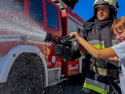 Вінницькі рятувальники провели екскурсії для дітей Літина та Чечельника