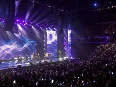 BTS і Le Sserafim виступили на фестивалі iHeartRadio в Лас-Вегасі — Korea Herald
