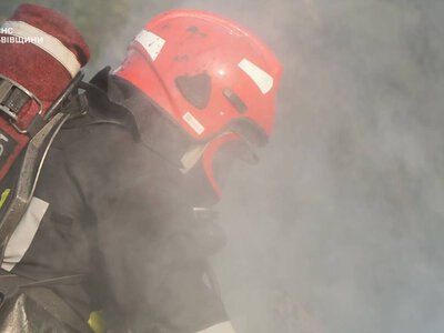 На Львівщині горів житловий будинок: постраждала жінка