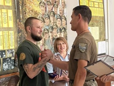 Калушанина Андрія Біника нагородили відзнакою «За незламність»