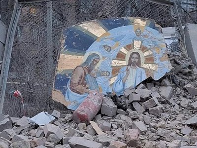 Зеленський: Росіяни вдарили по чоловічому монастирю на Херсонщині: одна людина загинула, п'ятеро поранені