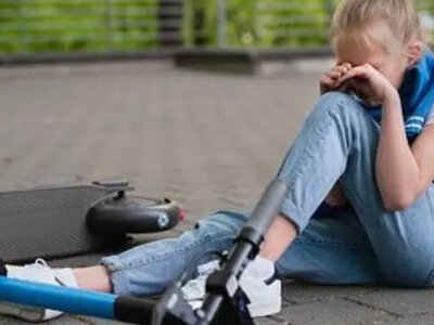 На Мукачівщині 11-річна дівчинка отримала черепно-мозкову травму, впавши із самоката