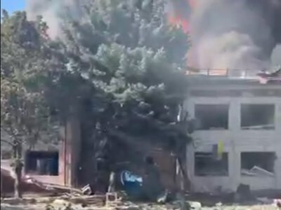 росіяни вдарили авіабомбою по евакуаційному пункту в Краматорську