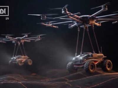 Операція Вівальді: українські військові використали дрони для десантування наземних роботів у тилу рф