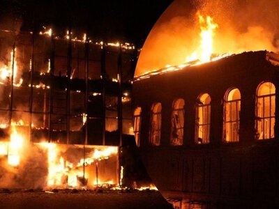 Дрони ворога масовано атакували Запоріжжя: масштабні пожежі виникли у ТЦ та багатоповерхівках