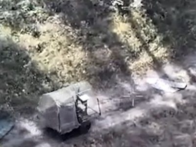 На Сумщині військові врятували непритомного чоловіка за допомогою наземного робота