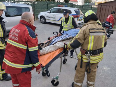 Бердичів’янин опинився у пастці власного житла