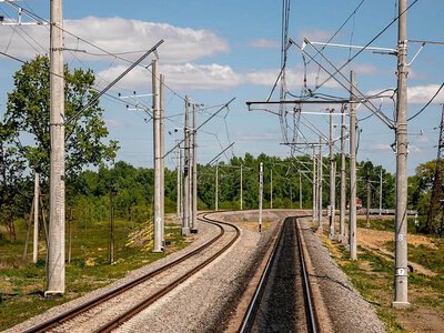 Україна завершила електрифікацію першої новозбудованої євроколії