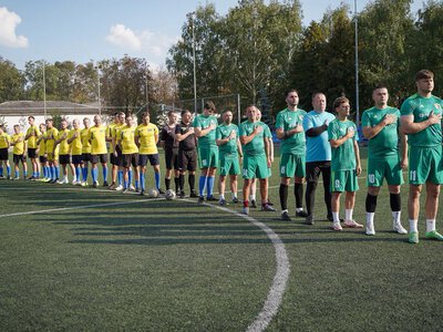 У Полтаві провели товариський футбольний матч зі шведською делегацією