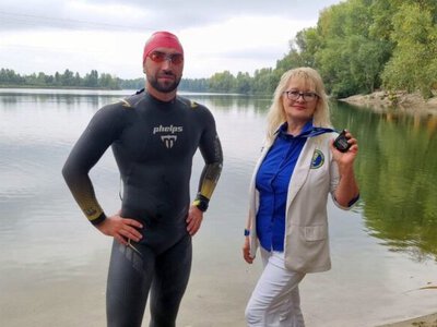 Ультраплавець Савицький встановив рекорд України, здолавши 100 км на відкритій воді