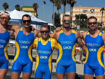 Херсонські веслувальники здобули три медалі на чемпіонаті Європи