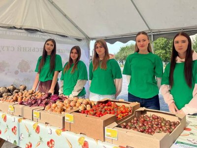Студентський ринок ВНАУ пропонує якісну продукцію