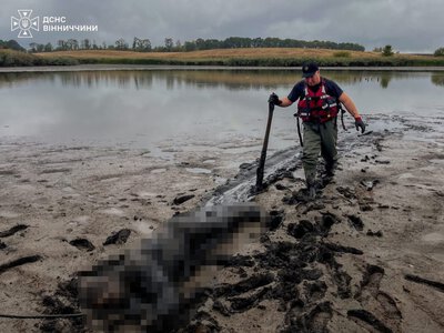 На Вінниччині з водойми дістали тіло чоловіка