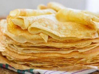 Солодкі млинці на майонезі - дуже ніжні