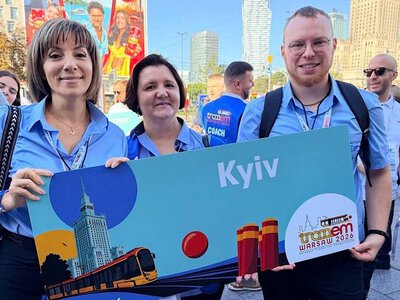 Водії Київпастрансу посіли шосте місце на Чемпіонаті Європи з водіння трамваїв: що відомо