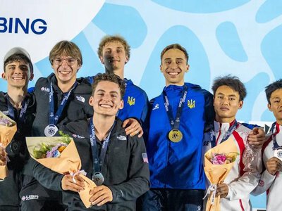 Українські скелелази двічі оновили рекорд Європи та здобули «золото» World Climbing Series