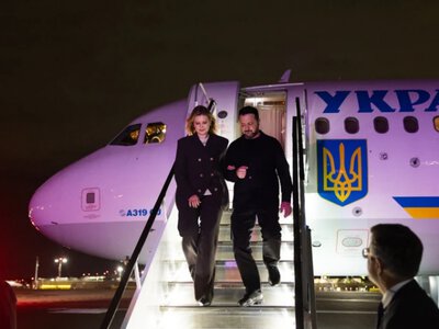 Зеленський прибув до США та зустрівся з Макроном: говорили про зупинку ударів по енергетиці
