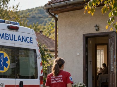 П’яті пологи вдома: на Закарпатті медики швидкої допомогли народитися хлопчику